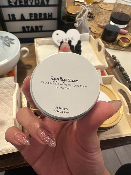 Aphrodisiac of Golden Blooms —Calendula Salve w/ Frankincense Resin & Sandalwood