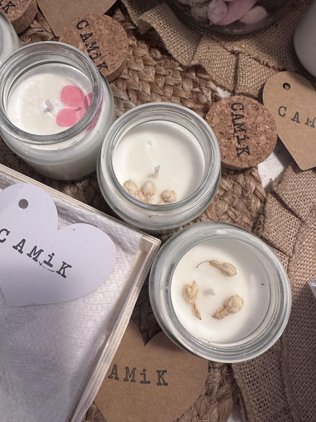 LoveCAMIK Blooming Into Light Jasmine Candle