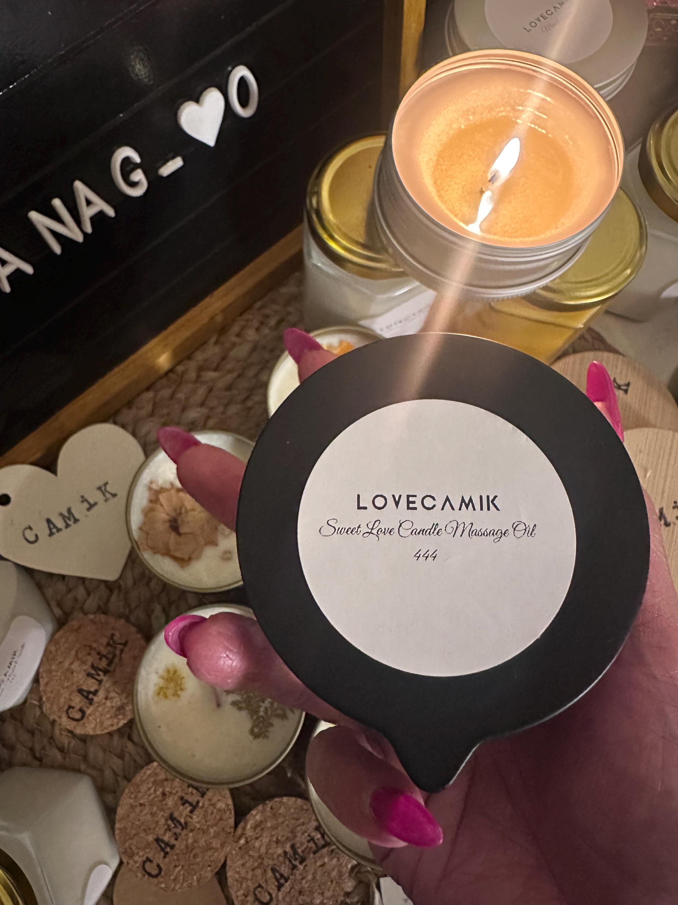 LoveCAMIK Sweet Love Candle Serum